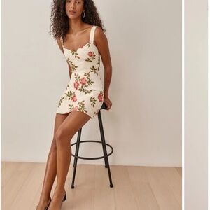 Reformation Miso Linen Dress Jolie - Size 2